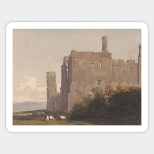 Battle Abbey, Sussex by David Cox Sticker